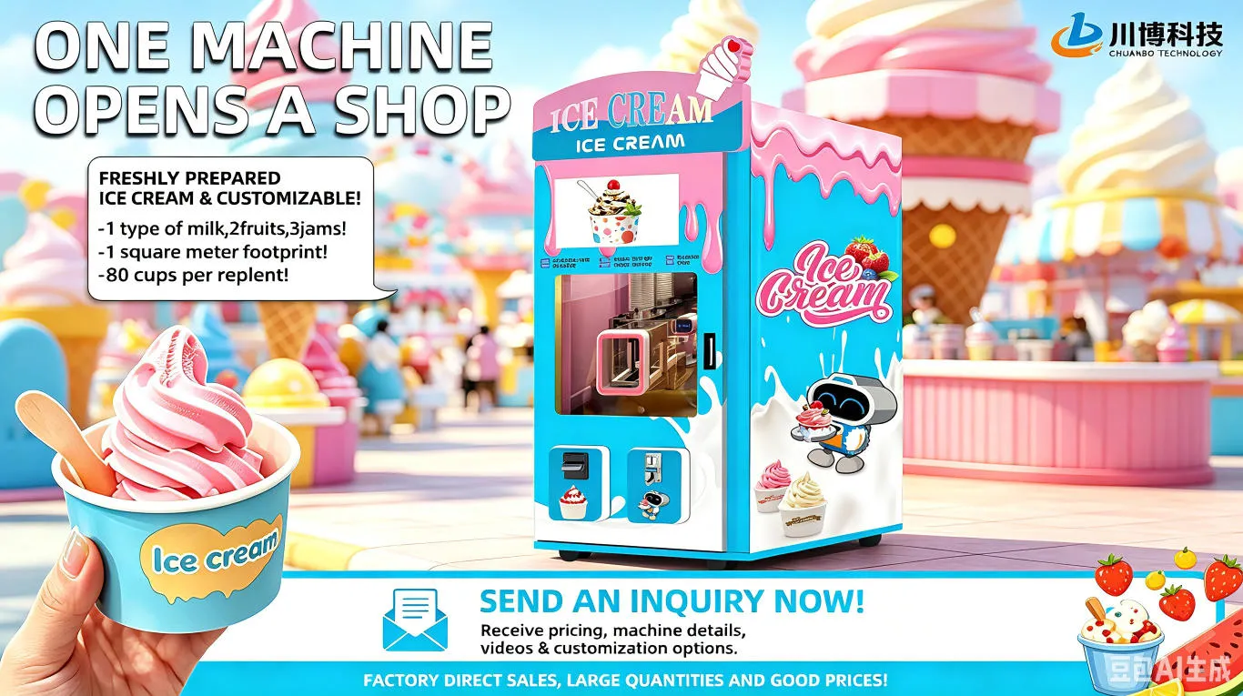 Fully Automatic Ice Cream Vending Machines: The Most Promising Small-Investment, High-Return Business Opportunity for 2026