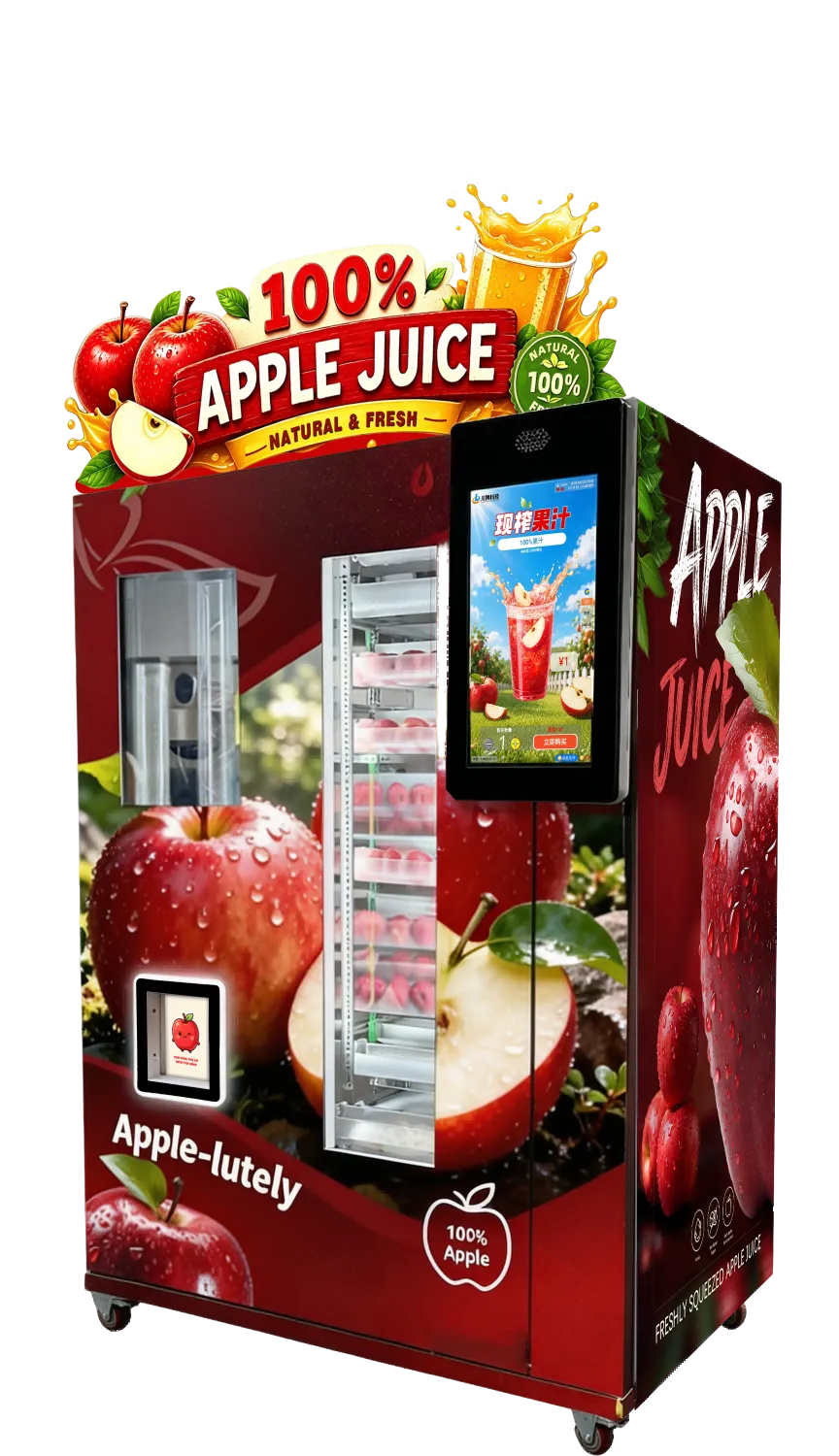 Custom ice cream vending machine