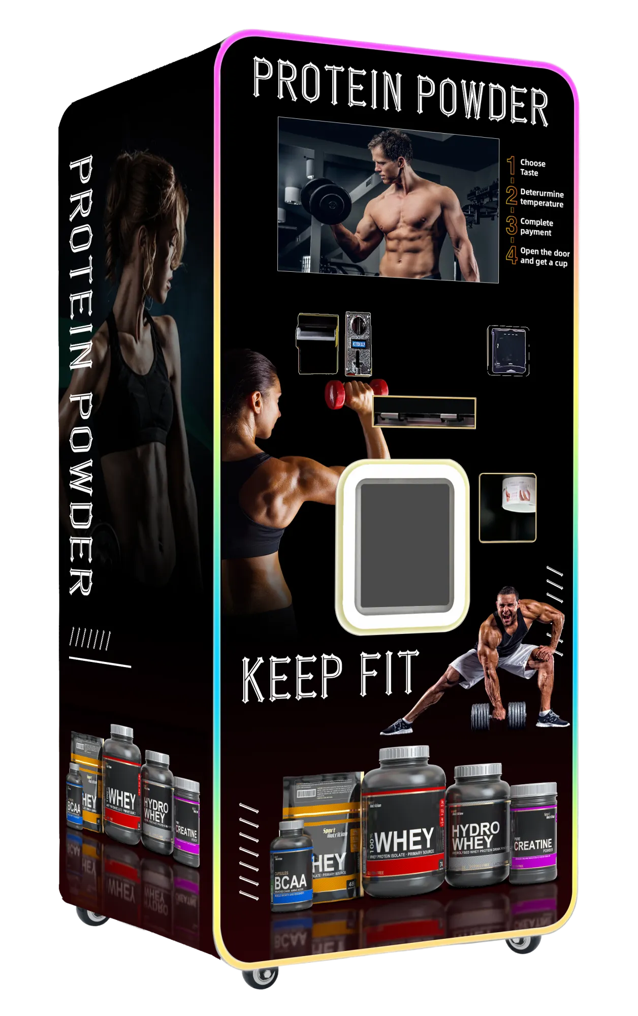 Protein Powder Shake Vending Machine view 2