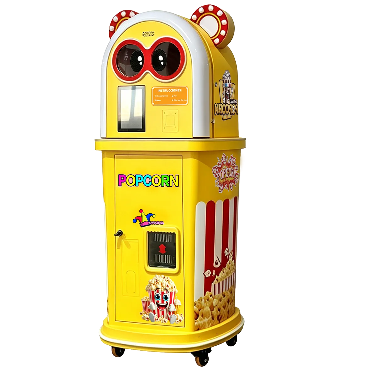 Bear Style Popcorn Machine view 3
