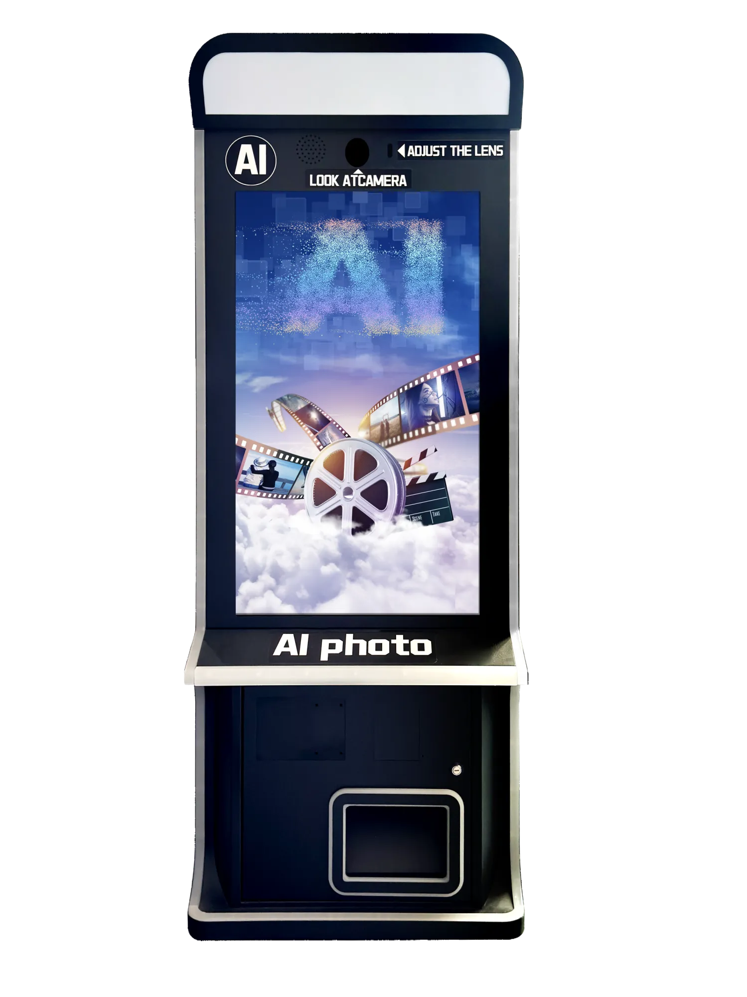 Modern Large Screen AI Photo Booth