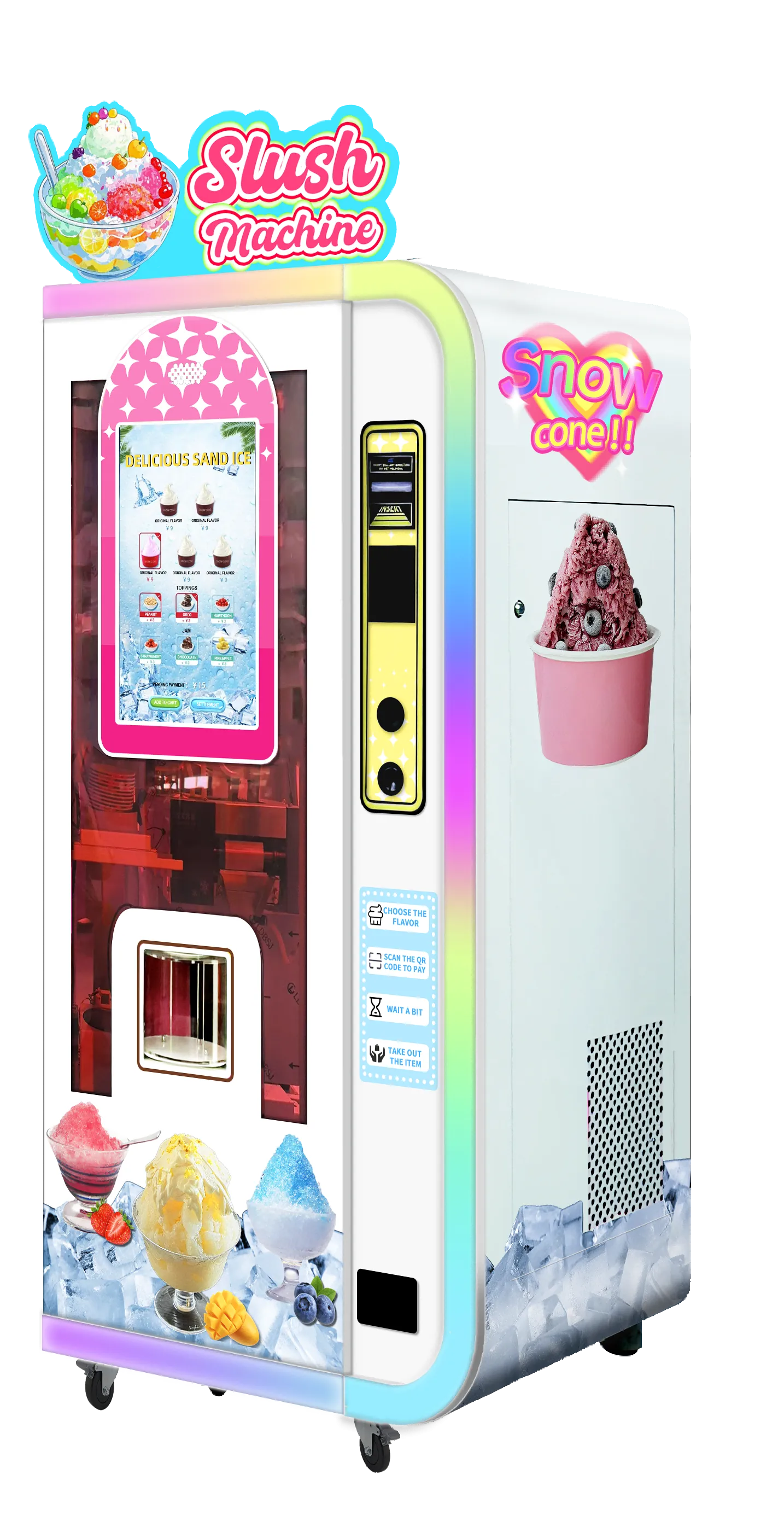 Shaved Ice Vending Machine view 2